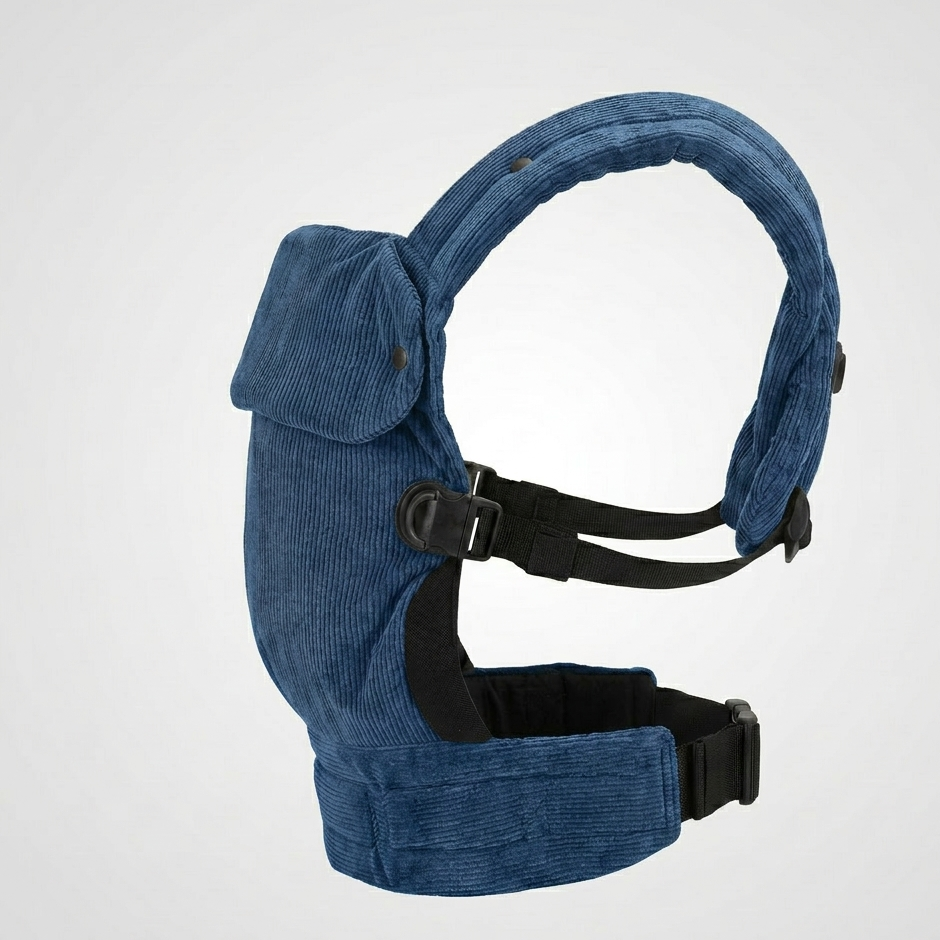 Porte-Bébé Évolutif – Bleu Marine