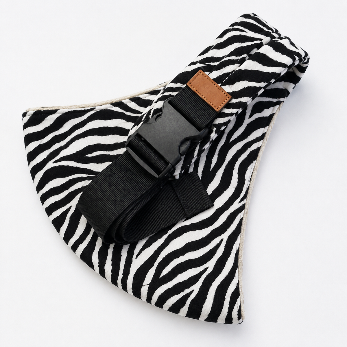 Porte-Bébé hanche – Motif zèbre Noir et Blanc