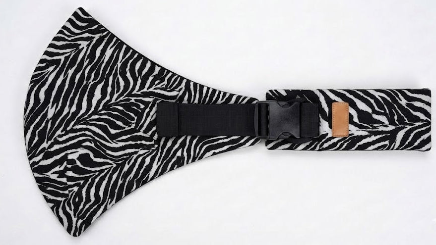 Porte-Bébé hanche – Motif zèbre Noir et Blanc
