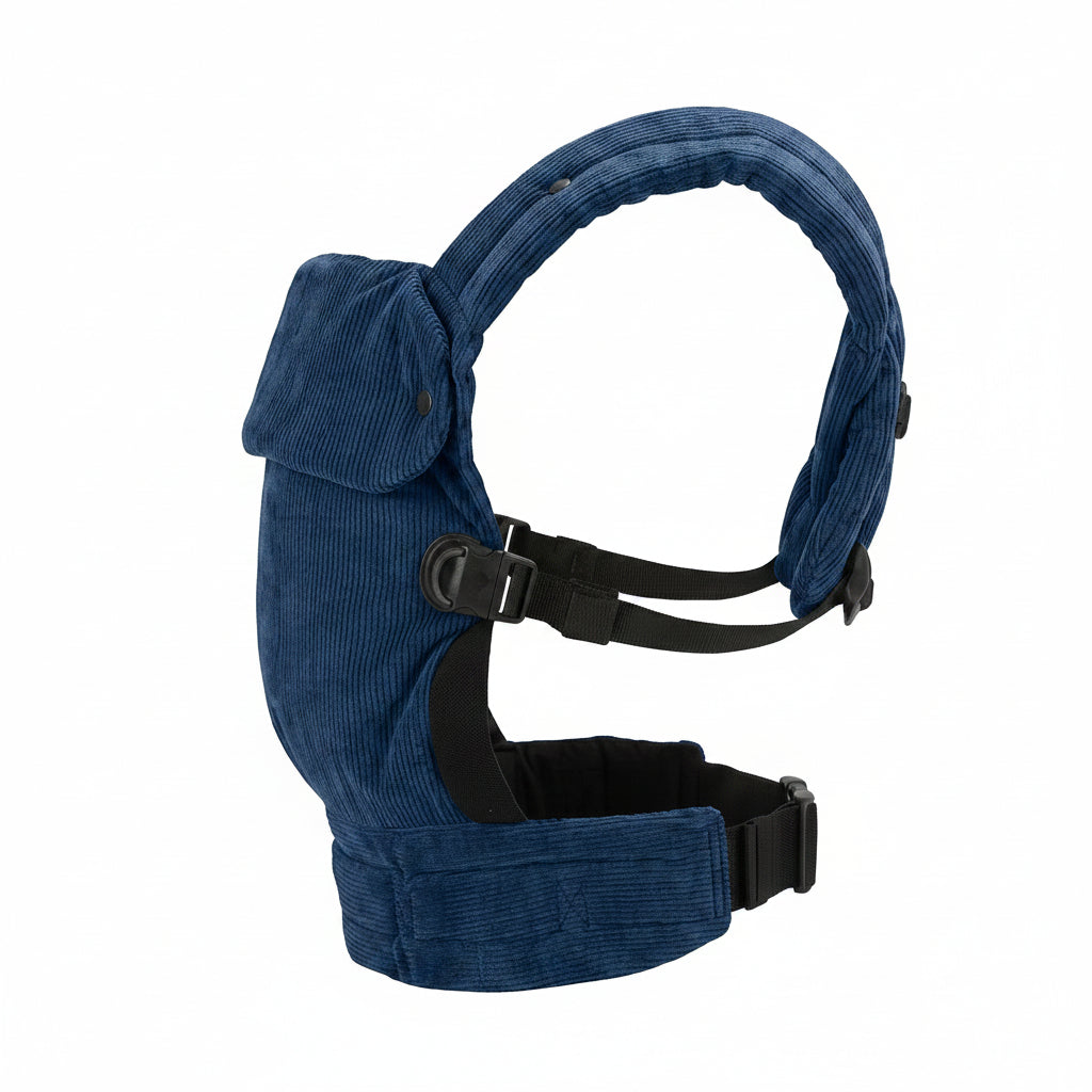 Porte-Bébé Évolutif Ajustable – Bleu Marine