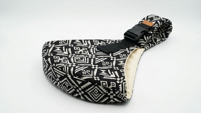 Porte-Bébé d'Épaule Physiologique – Motif Noir et Blanc