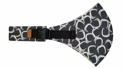 Porte-Bébé d'Épaule Physiologique – Motif Gris Anthracite