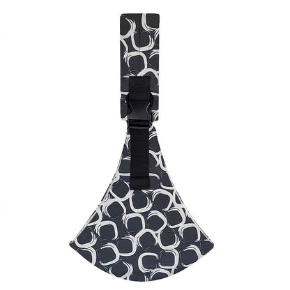 Porte-Bébé d'Épaule Physiologique – Motif Gris Anthracite