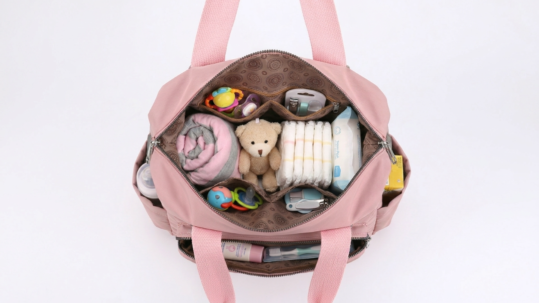 Sac à Langer Premium - Rose