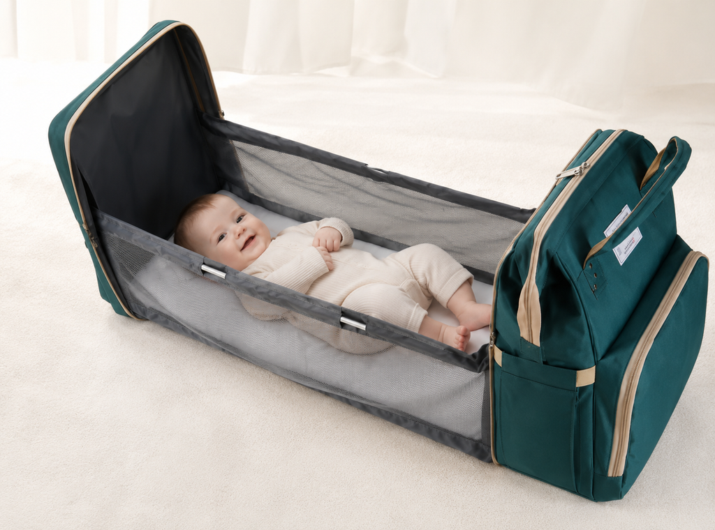 Sac à dos à Langer LIVING TRAVELING SHARE – Bleu