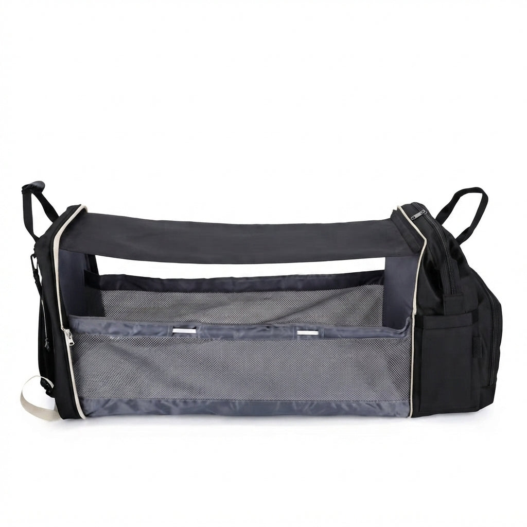 Sac à dos à Langer LIVING TRAVELING SHARE – Noir