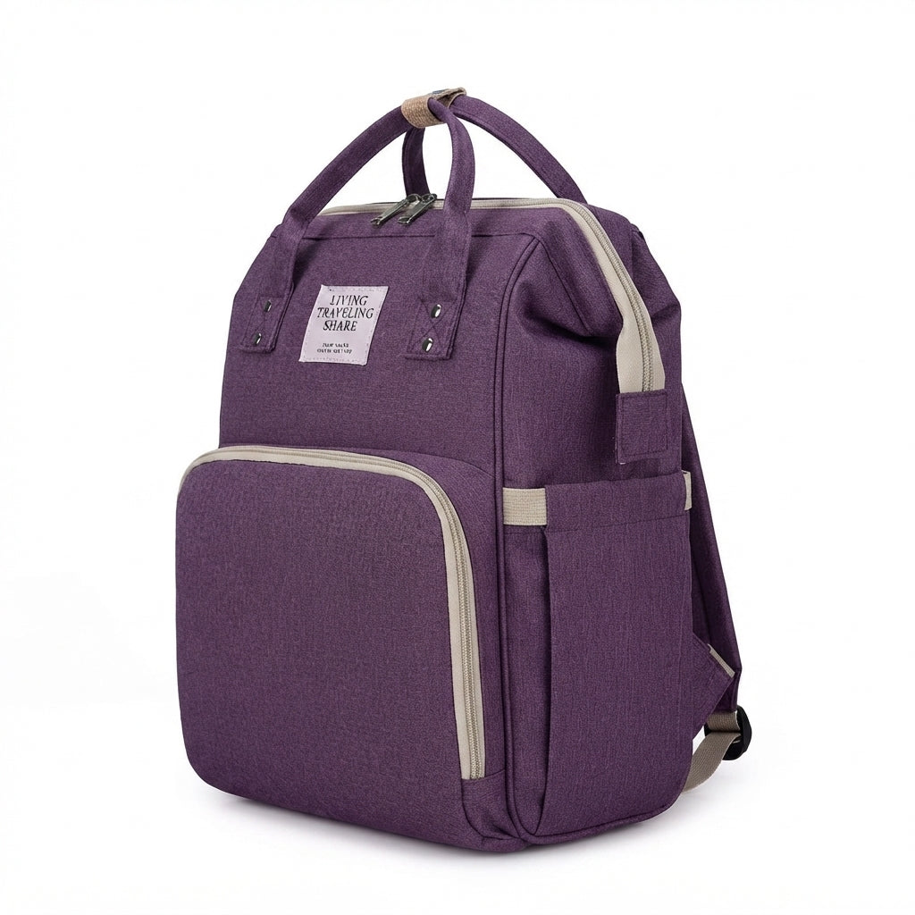 Sac à dos à Langer LIVING TRAVELING SHARE – Violet