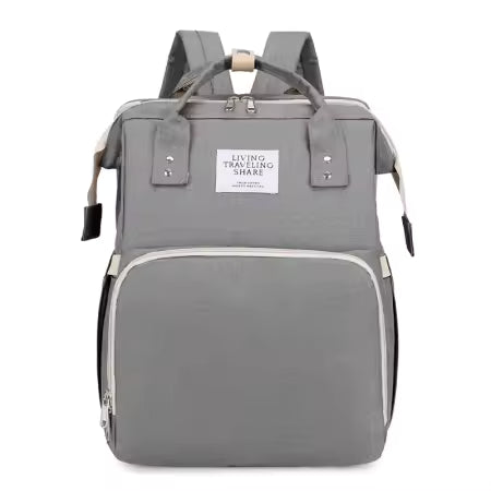 Sac à dos à Langer LIVING TRAVELING SHARE – Gris