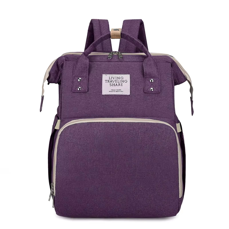 Sac à dos à Langer LIVING TRAVELING SHARE – Violet