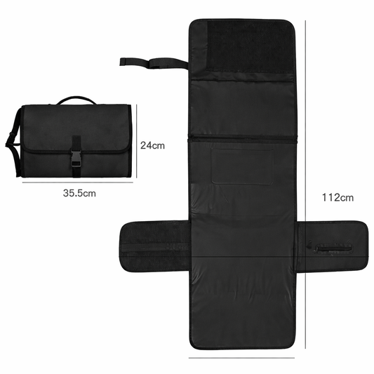 Tapis -à -langer- pour- bébé -avec des- poches- et- une- sangle- de -transport