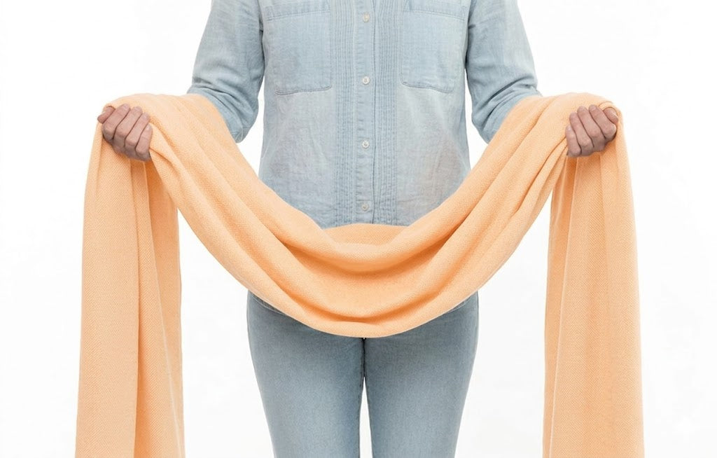 Écharpe de Portage Ventrale Physiologique – Beige Clair