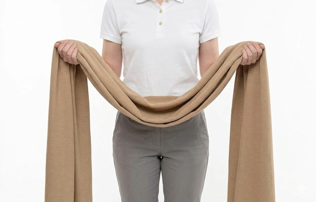 Écharpe de Portage Ventrale Physiologique – Marron Clair