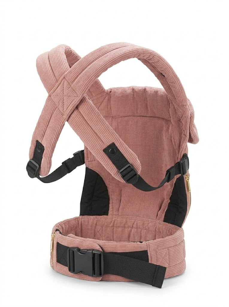 Porte-Bébé Évolutif Ajustable – Rose