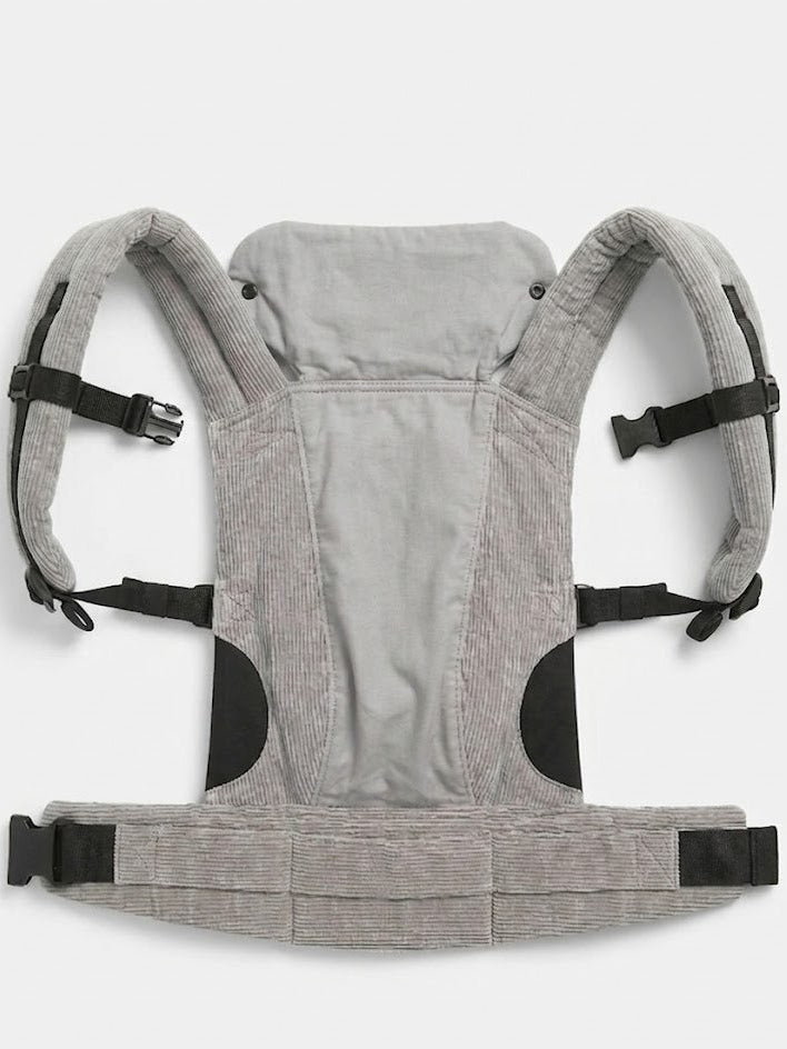 Porte-Bébé Évolutif Ajustable – Gris Clair