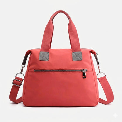 Sac à Langer Rouge Imperméable en Nylon - Grand Format