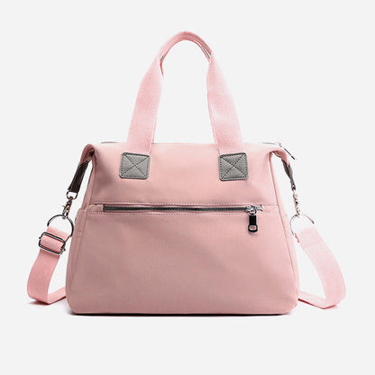 Sac à Langer Rose Imperméable en Nylon - Grand Format