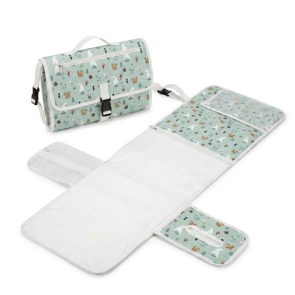 Tapis à Langer - Vert Sauge Clair