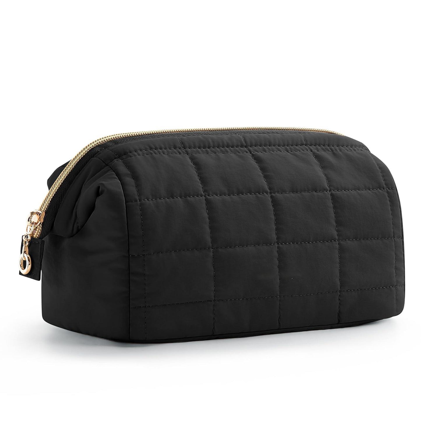 Trousse de Toilette Noir Brodée en Polyester